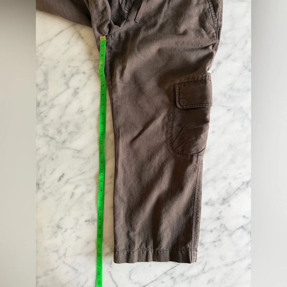 J. Crew Cotton / Linen Cargo Crop Pant - Women’s Size 10 “City Fit” - Picture 8 of 9